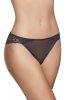 Selene MARA 3139 Majtki bikini z niskim stanem i przezroczystą koronką, negro-czarne